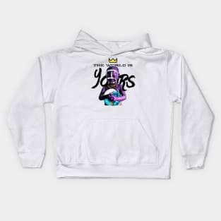 BHM:The World Is Yours II Kids Hoodie